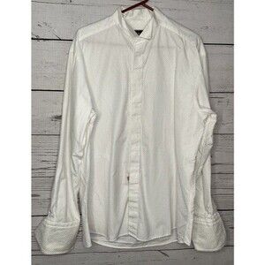 Eton White Tuxedo French Cuff Shirt